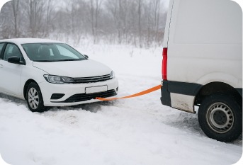 вытащить застрявшую машину
